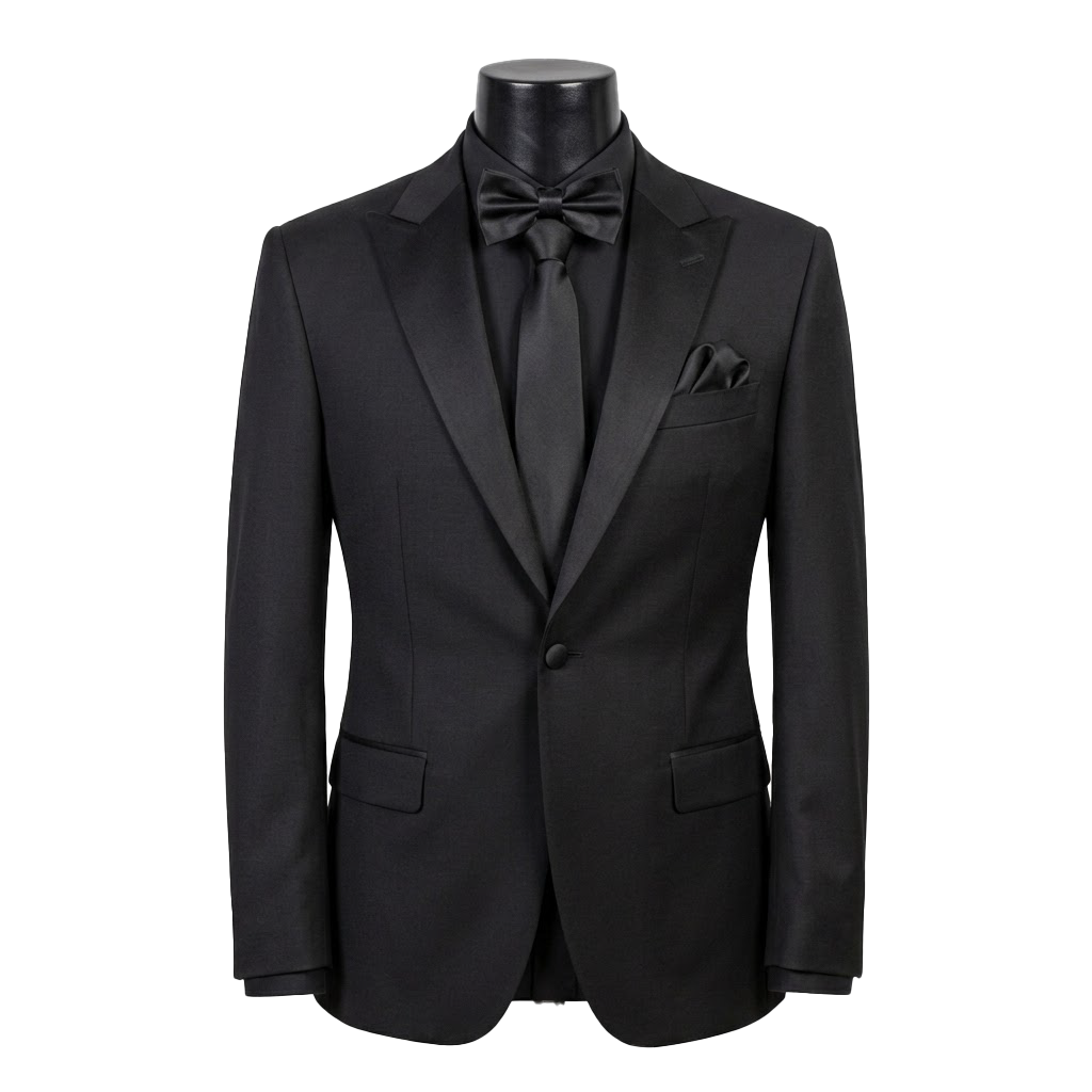 Esmoquin Negro Obsidian a Medida